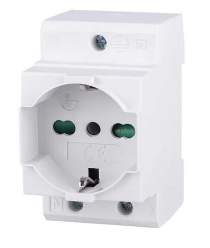 Presa schuko per quadro - presa,