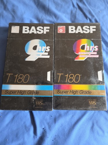 Basf 180 videocassetta vhs - basf,