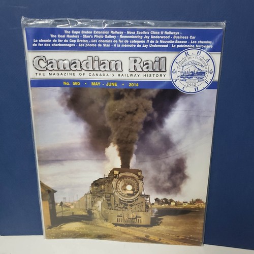 Canadian rail magazine 560 - canadian,