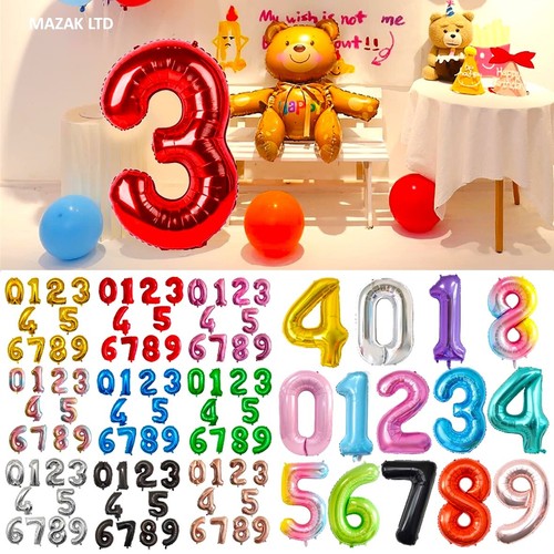 Numero palloncini foil - 32",