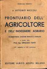 MANUALE HOEPLI- PRONTUARIO DELL' AGRICOLTORE