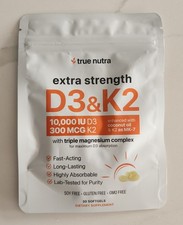 True Nutra Vitamin D3 K2