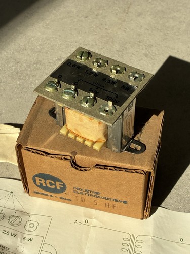 Rcf trasformatore linea 5 - trasformatore, td