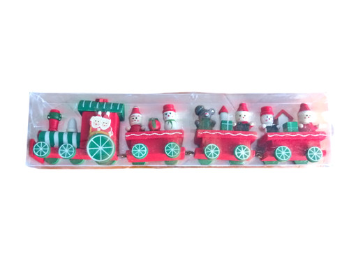 Vtg santa christmas train - vtg,