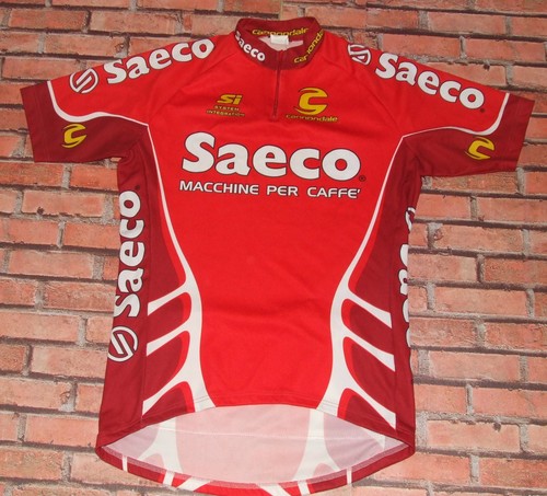 Saeco cannondale maglia - saeco,