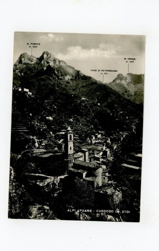 Cartolina alpi apuane - cartolina,