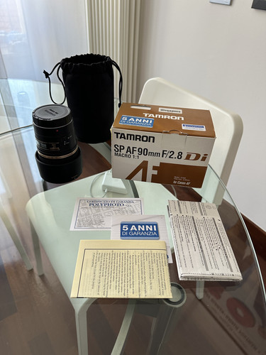Tamron macro 90mm 2 - sp, f/2.8