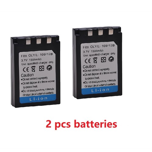 Due batterie per olympus - batterie,