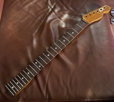 Warmoth Telecaster Neck - '59 Mop Inlays Strat Heel 9,5 Raggio USA 🇺🇸