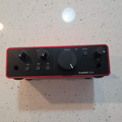 Focusrite scarlett solo - scarlett,
