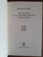 RICHARD COBB - REAZIONI ALLA
