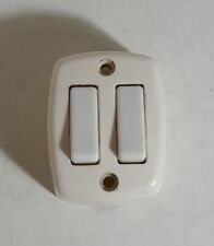 Interruttore Vintage 2 tasti - Fulgor - anni 60