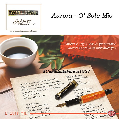 Penna aurora sole mio - penna,