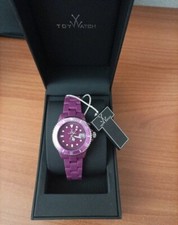 Orologio Toy Watch purple al quarzo e resistente all'acqua. Cinturino regolabile