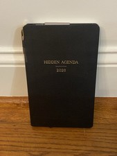 Eccolo 2026 Calendario Planner Settimanale Capodanno Tascabile Nero con Penna Agenda Nascosta 