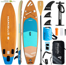 Tavola da Paddle, Gonfiabile Stand Up Paddle Board,10,6' x 33" x 6" Cinghiale da SUP Ultraleggero