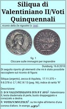 Riproduzione Moneta Antica Valentiniano