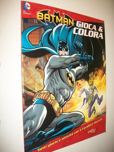 Batman gioca colora dc - gioca,