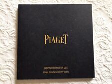 Libretto Istruzioni Piaget Altiplano 900P
