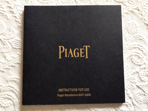 Libretto istruzioni piaget - libretto,