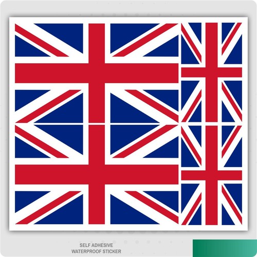 Adesivi union jack - x,