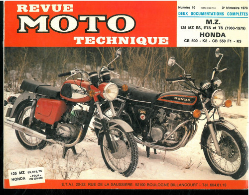 Revue moto technique rmt - technique, 10
