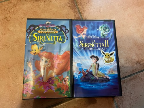 Vhs disney sirenetta - disney, –