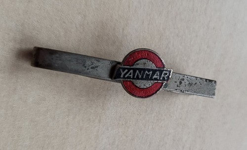 Vintage enamel yanmar - enamel, diesel