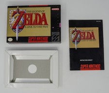 Legend of Zelda Link to the Past SOLO SCATOLA MANUALE (no gioco) *BELLO* Nintendo SNES