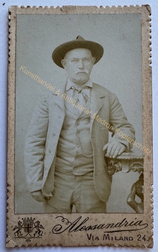 Orig cdv foto fotografia uomo - orig.,