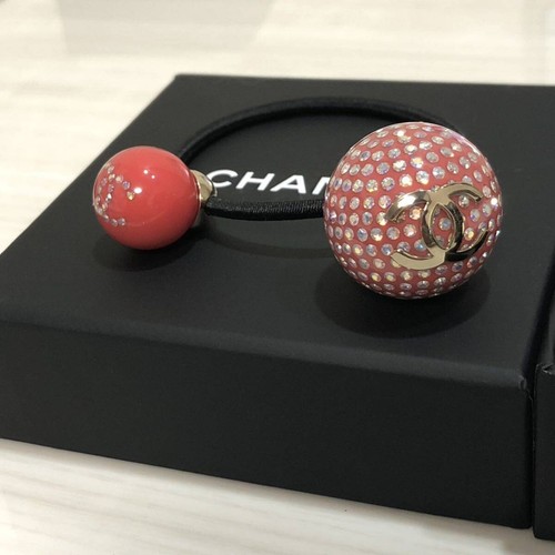 Chanel coco logo capelli gomma - logo,