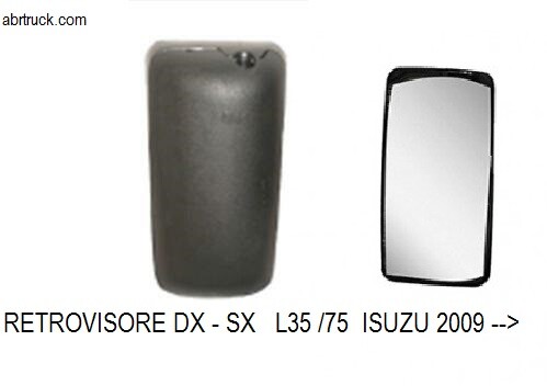Specchio retrovisore completo - retrovisore,