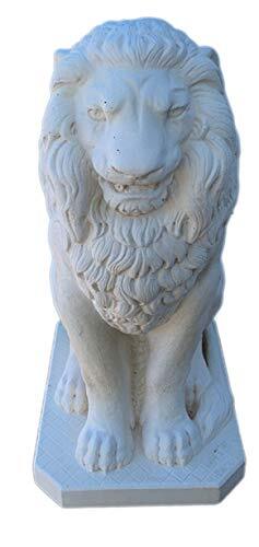 Coppia statue leoni in - coppia, di