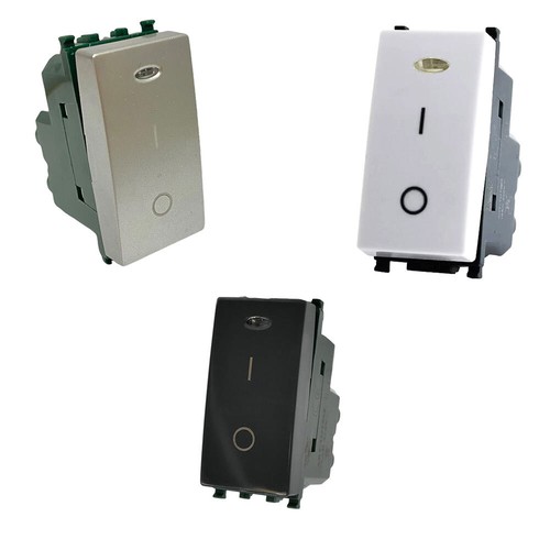 Interruttore bipolare con - , spia