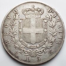 VITTORIO EMANUELE II. 5 Lire