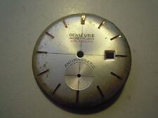 QUADRANTE PER OROLOGIO DA POLSO - GENIEVRE ANCRE 17 RUBIS  CALENDAR - S-O-11