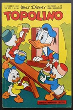 45) Topolino libretto n.  162 - Mondadori 1957 - quasi edicola SI Bollino