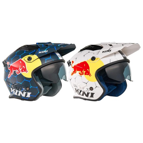 Kini red bull casco - red, motocross