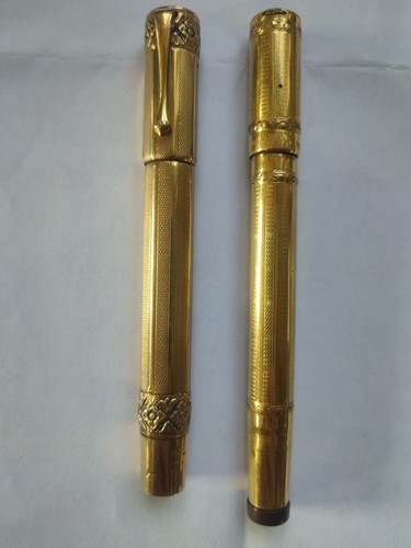 Penne stilografiche placcate - 2,