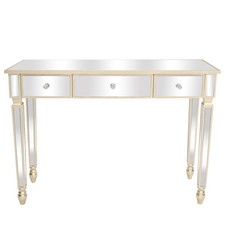 Tavolo con specchio 3 cassetti