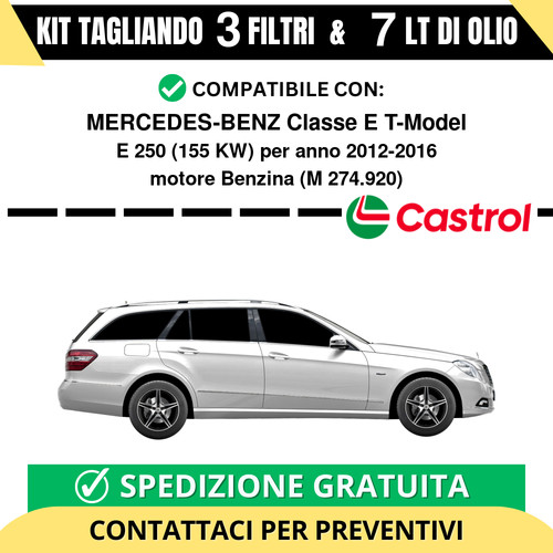 Tagliando per mercedes - per, mercedes-benz
