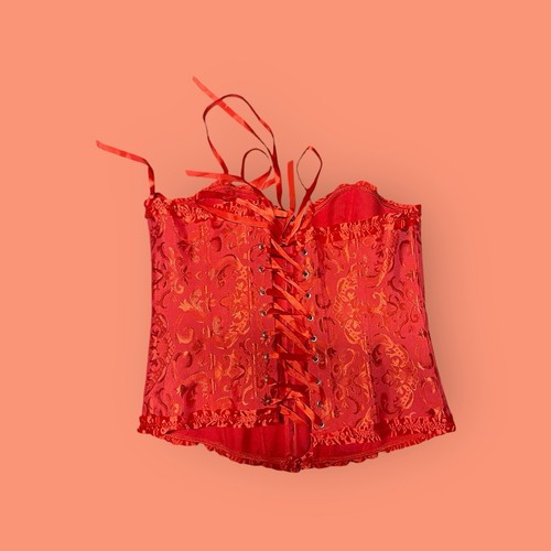 Corsetto bustier disossato con