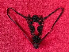 SISSY FETISH CROSSDRESSER OPEN CROTCH SPANKING PANTIES