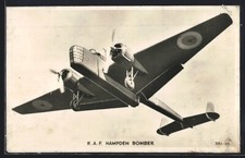 AK R.A.F. Hampden Bomber In