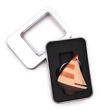 Portachiavi Legno Stivale Nave