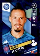 sticker figurina Topps Champions League 2018/19 #252 Napoli Hamsik