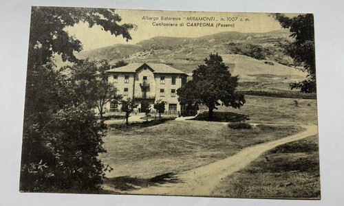 Cartolina albergo ristorante - albergo,