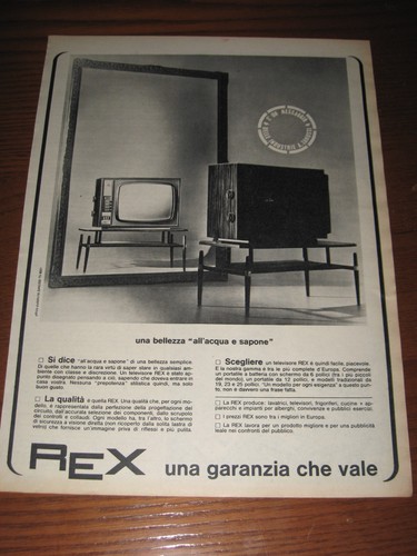 120 rex televisore - *120=rex, televisore=anni