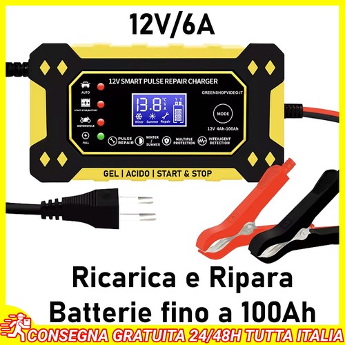 Caricabatteria 12v automatico - caricabatteria,