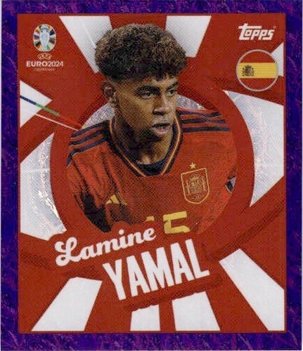 Adesivo topps uefa euro - uefa,